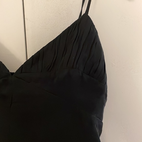 Zara Black Romper with adjustable shoulder straps ties in Size Medium - Picture 7 of 17